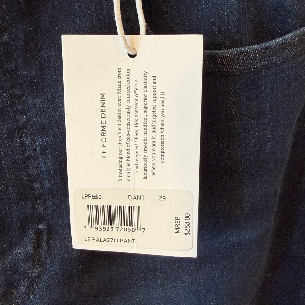 Frame Le Palazzo Denim Wide-Leg Flare Jeans Sz 29.  NWT. Box37 - Picture 3 of 8